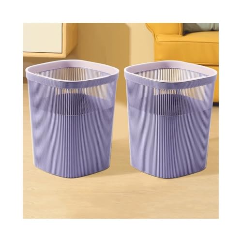 屋外ゴミ箱 パープル！